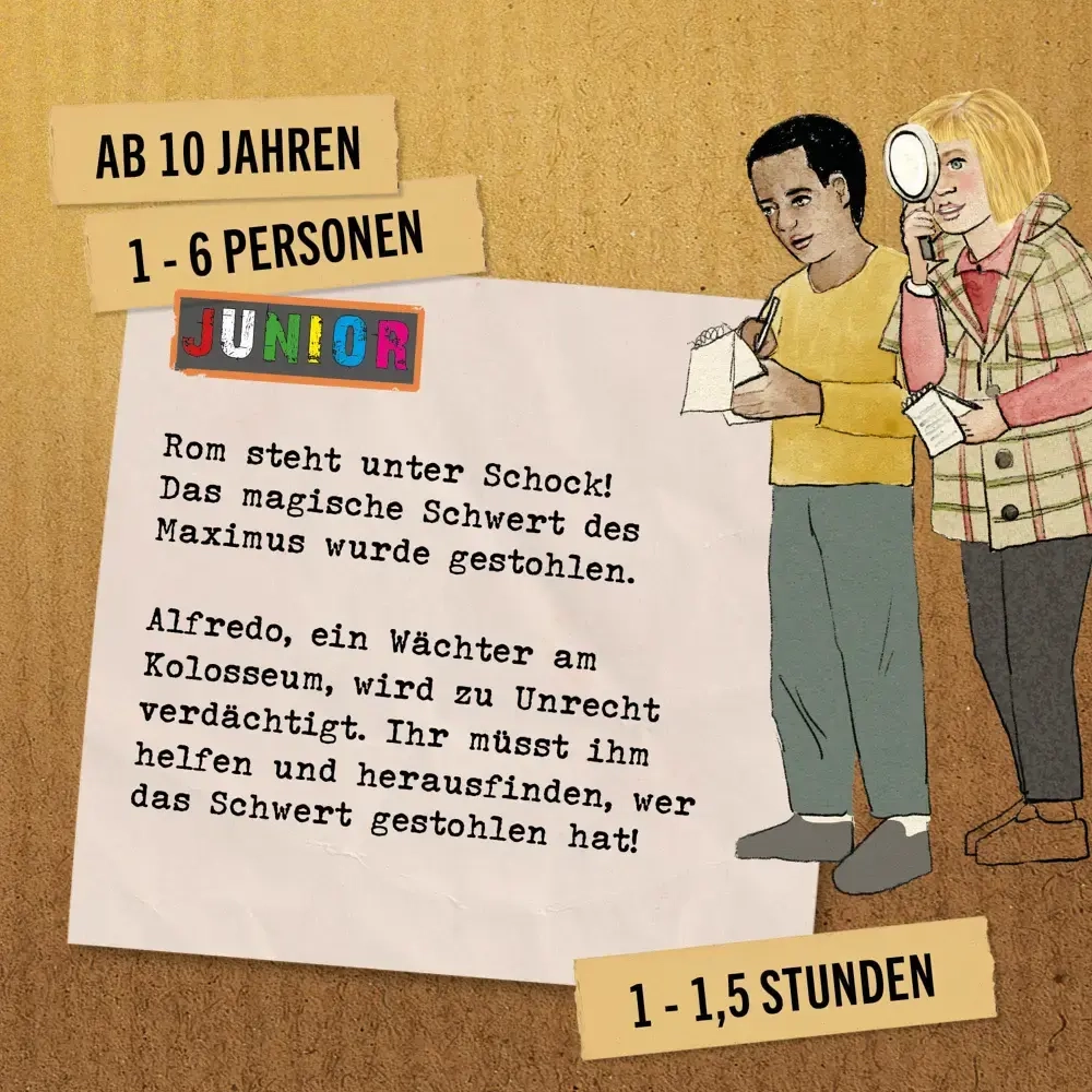 Hidden Games Tatort: Das verschollene Schwert (Junior Fall)