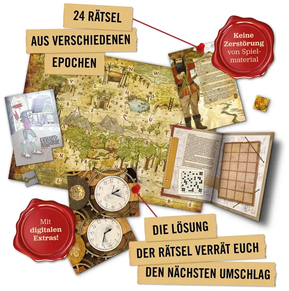 Hidden Games – Professor Charlies Reise durch die Zeit - Adventskalender