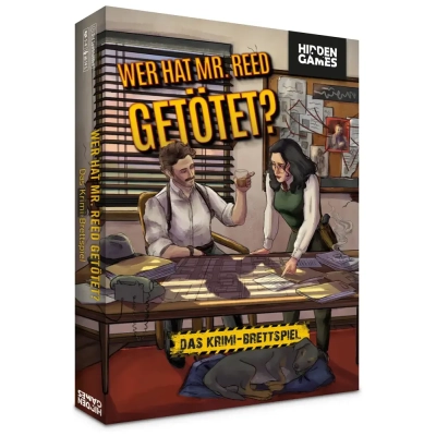 Hidden Games Krimi-Brettspiel: Wer hat Mr. Reed getötet?