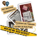 Hidden Games Krimi-Brettspiel: Wer hat Mr. Reed getötet?