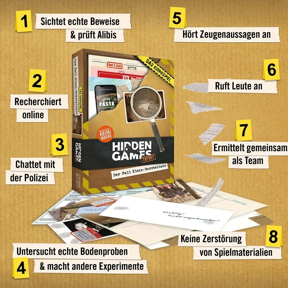 Hidden Games Tatort - Der Fall Klein-Borstelheim (1.Fall)