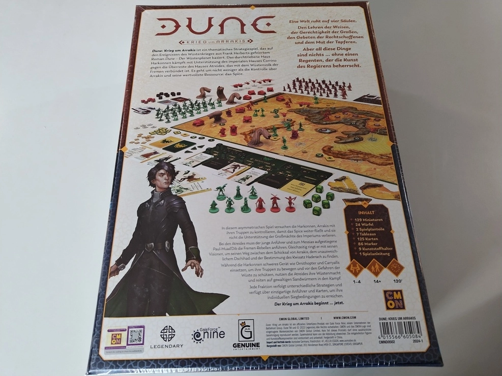 Dune: Krieg um Arrakis (Defekte Verpackung)