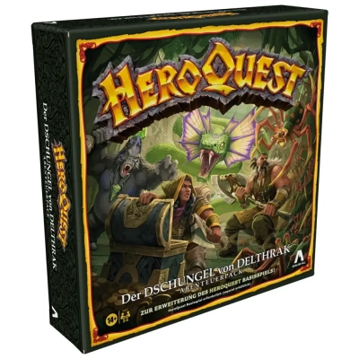 Avalon Hill HeroQuest Der Dschungel von Delthrak Abenteuerpack - DE