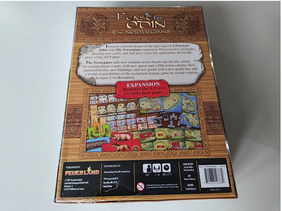 A Feast for Odin Expansion - The Norwegians - EN (Defekte Verpackung)