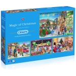 Magic of Christmas - Trevor Mitchell - 4x 500 Teile Puzzle