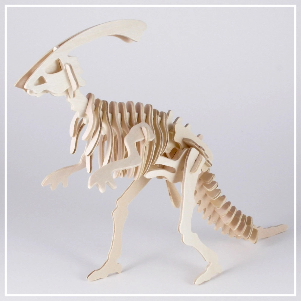 Parasaurolophus - 3D Holzpuzzle