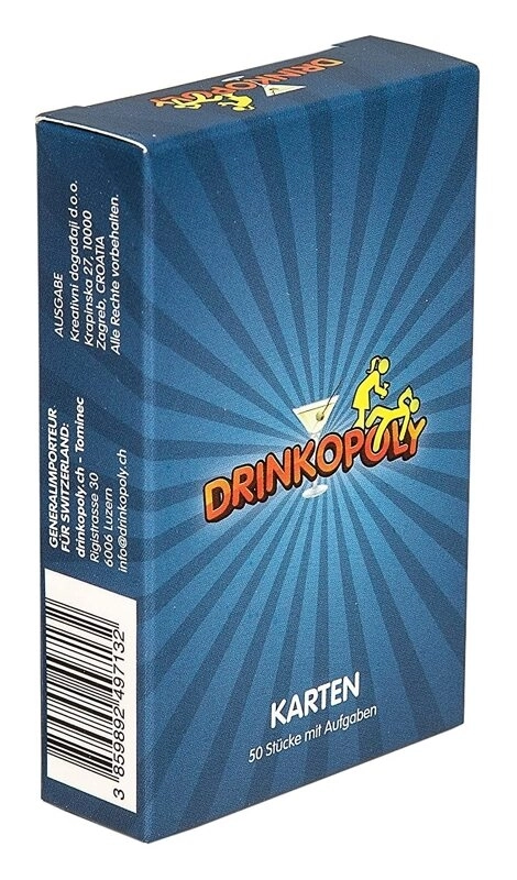 Drinkopoly Erweiterung - 50 Zusatzkarten