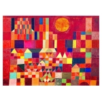 Burg und Sonne - Paul Klee