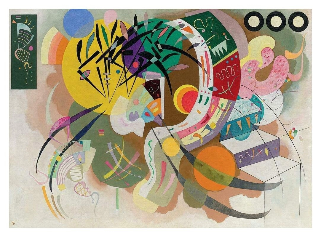 Dominante Kurve - Wassily Kandinsky