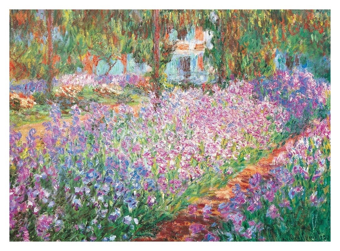 Monets Garten bei  Giverny - Claude Monet