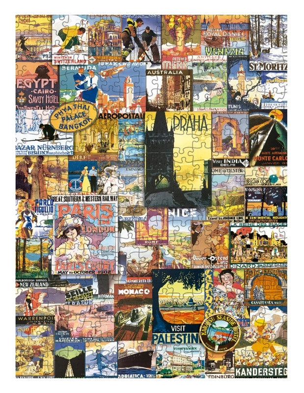 Reise um die Welt - Vintage Posters