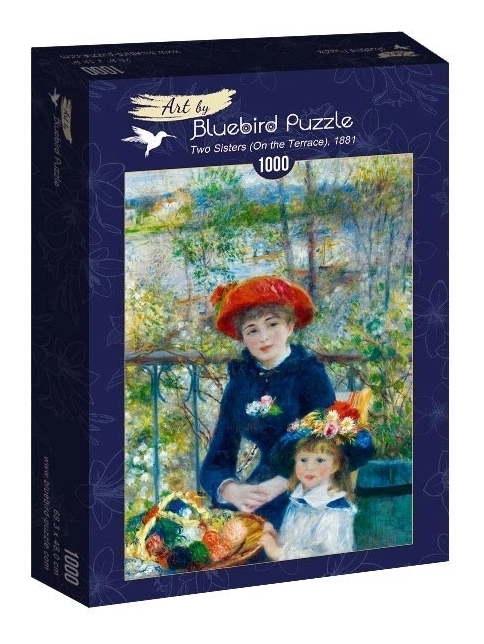 Two Sisters (On the Terrace) - 1881 - Pierre Auguste Renoir