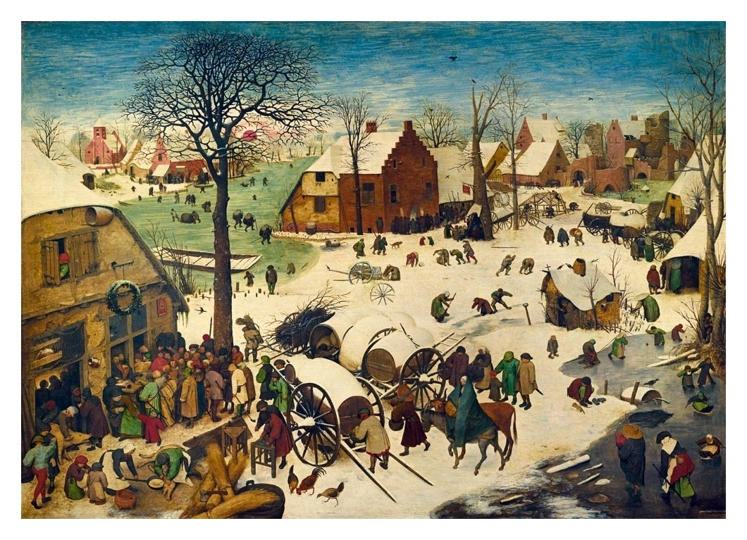 The Census at Bethlehem - 1566 - Pieter Bruegel the Elder