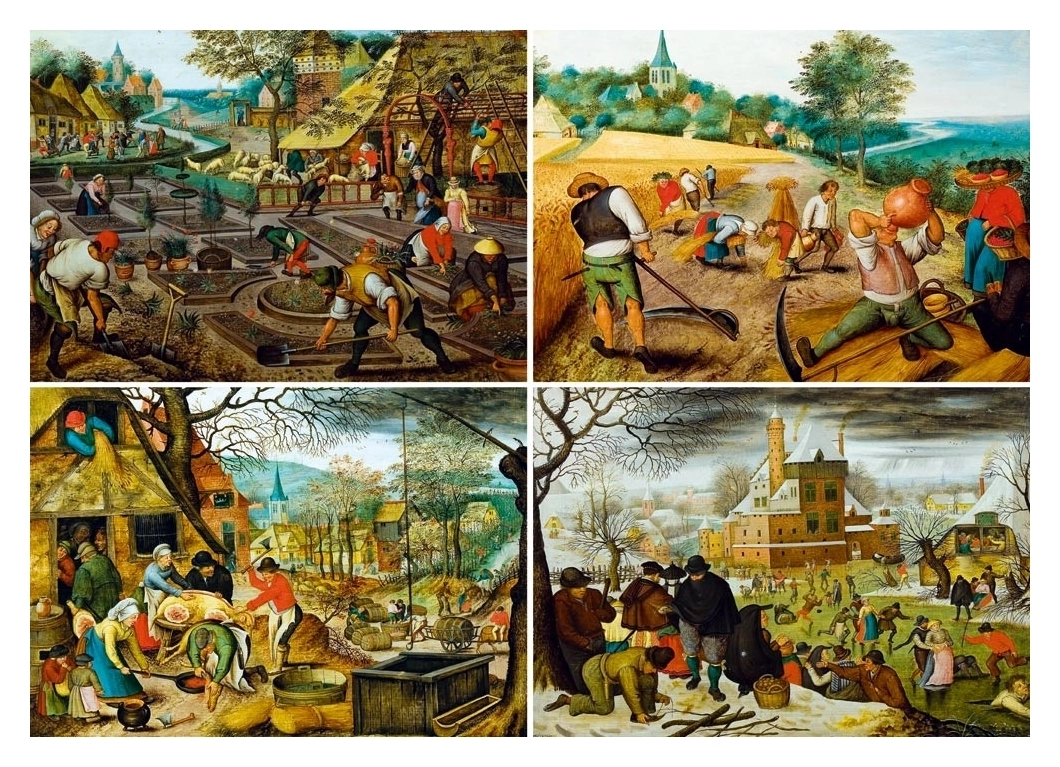 The Four Seasons - Pieter Brueghel the Younger