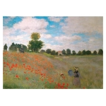 Das Mohnfeld - Claude Monet