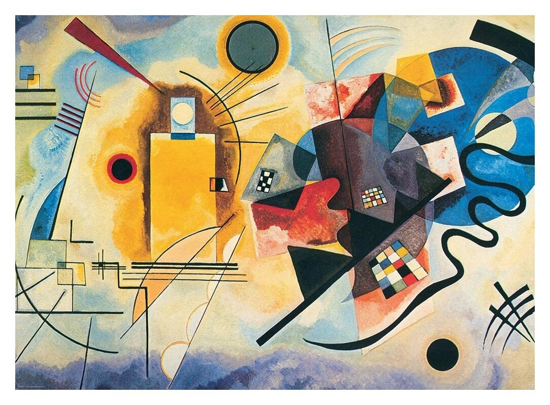 Gelb-Rot-Blau - Wassily Kandinsky