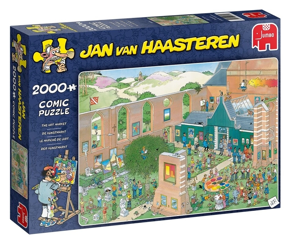 Der Kunstmarkt - Jan van Haasteren