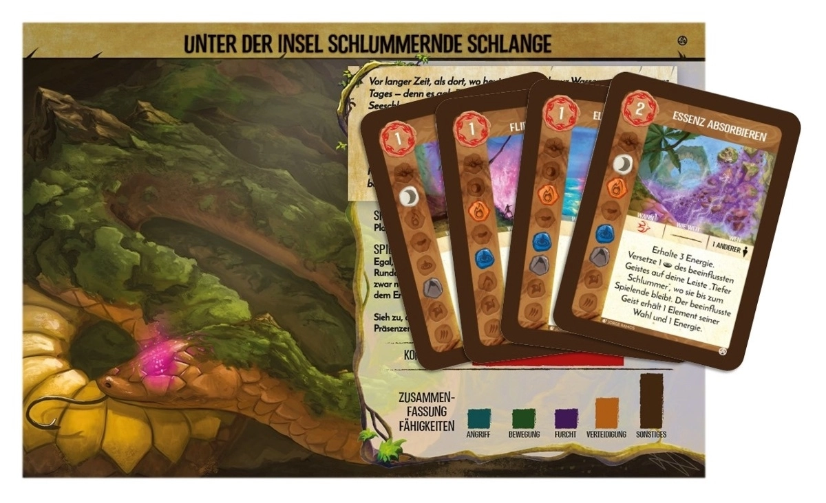 Spirit Island Promo-Erweiterung - Unter der Insel schlummernde Schlange