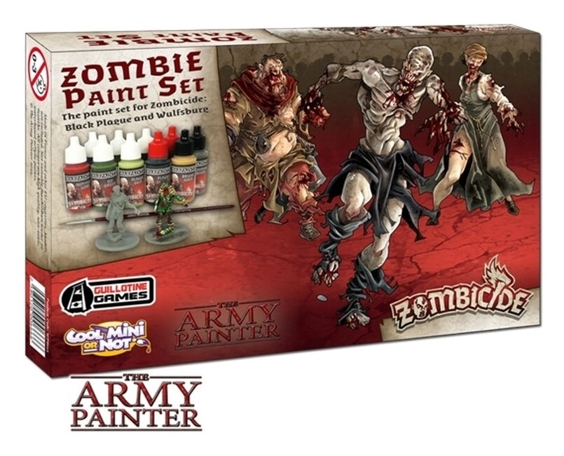 Warpaints Zombicide Black Plague Set