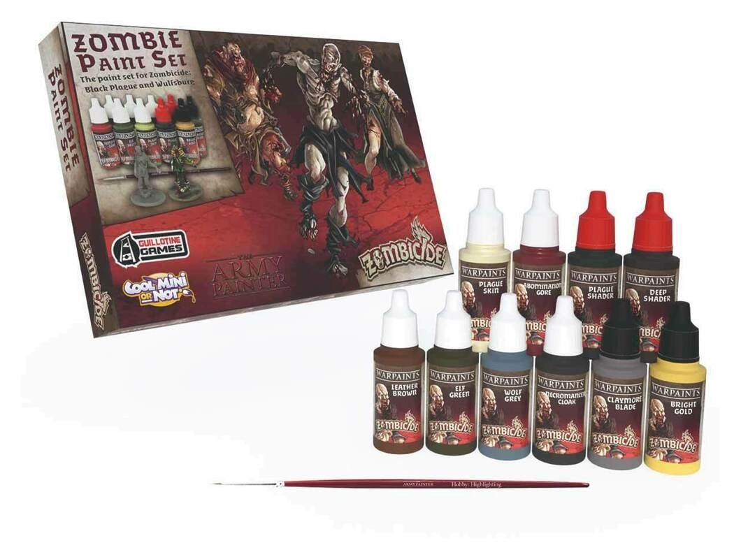 Warpaints Zombicide Black Plague Set