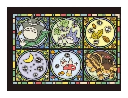 Mein Nachbar Totoro Art Crystal Puzzle Totoro's Forest Letter