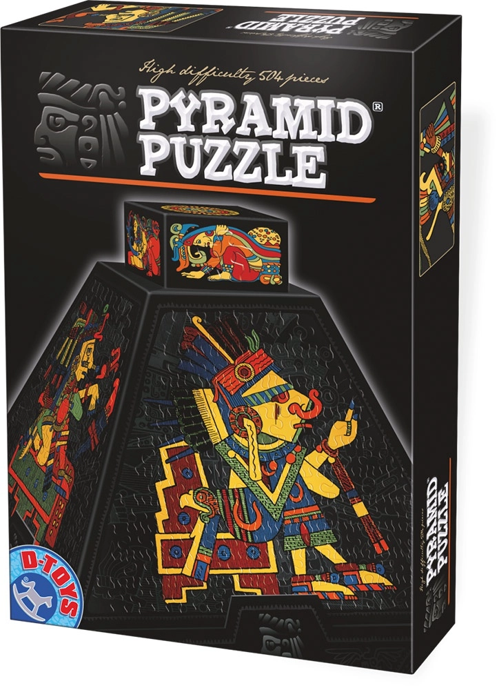 Präkolumbische Kunstfiguren - Puzzlepyramide