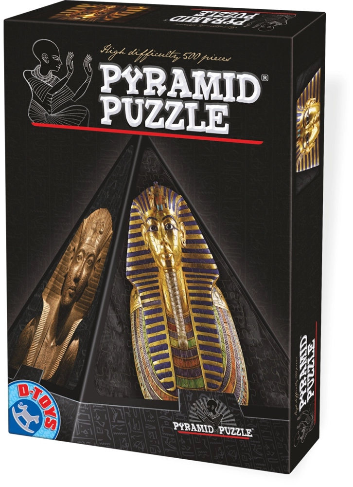 Ägyptische Totenmasken - Puzzlepyramide