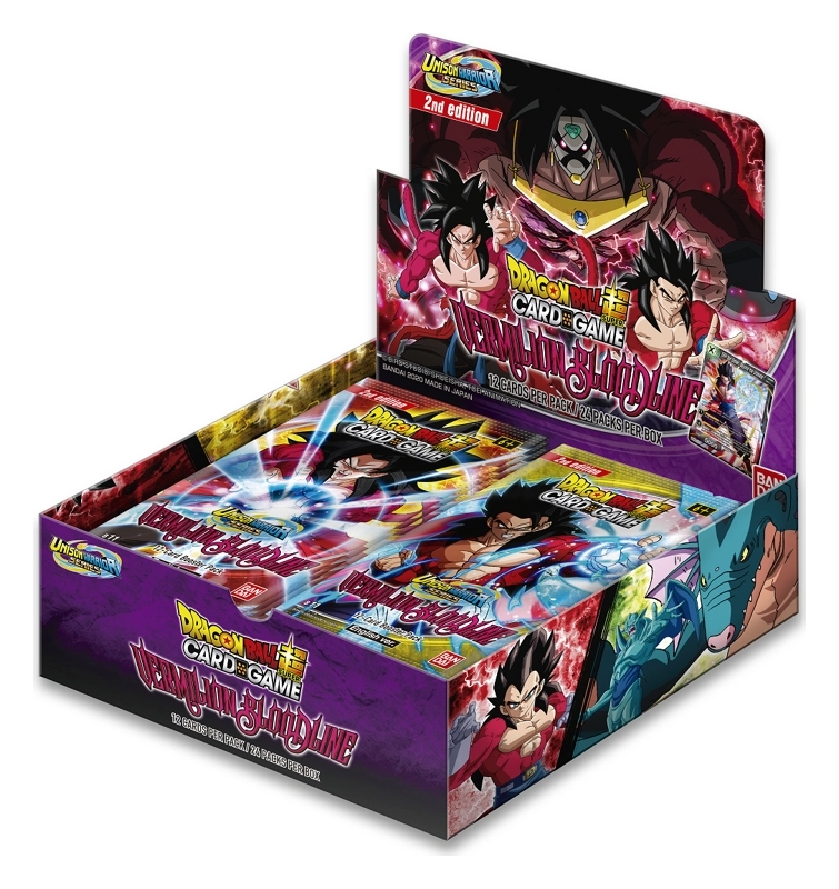 Dragon Ball Super Vermilion Bloodline Booster Display 2. Edition - EN