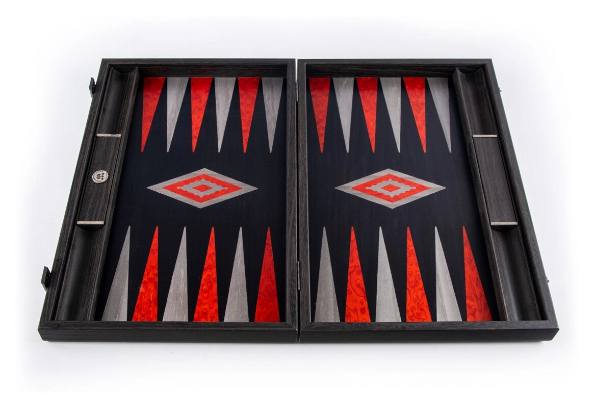 Backgammon Board Argento Eiche - 47 x 60cm