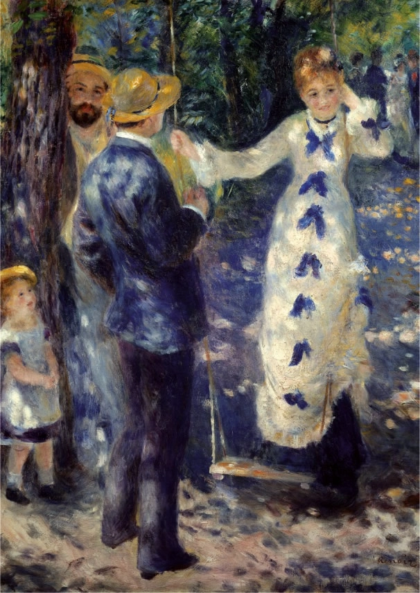 Die Schaukel - Pierre Auguste Renoir