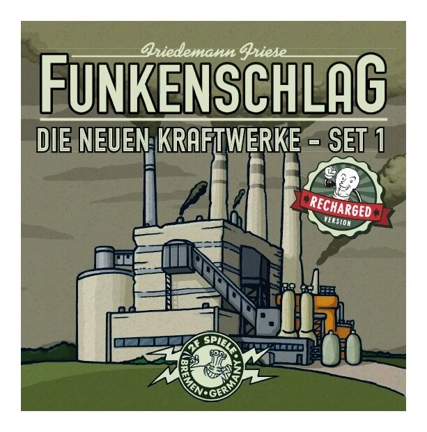 Funkenschlag Erweiterung 3 (Recharged Version) - Die neuen Kraftwerke - Set 1