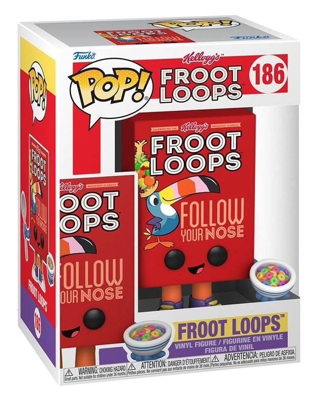 Funko POP! - Kelloggs - Froot Loops Cereal Box