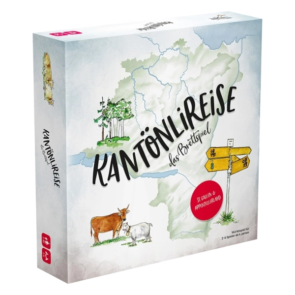 Kantönlireise das Brettspiel