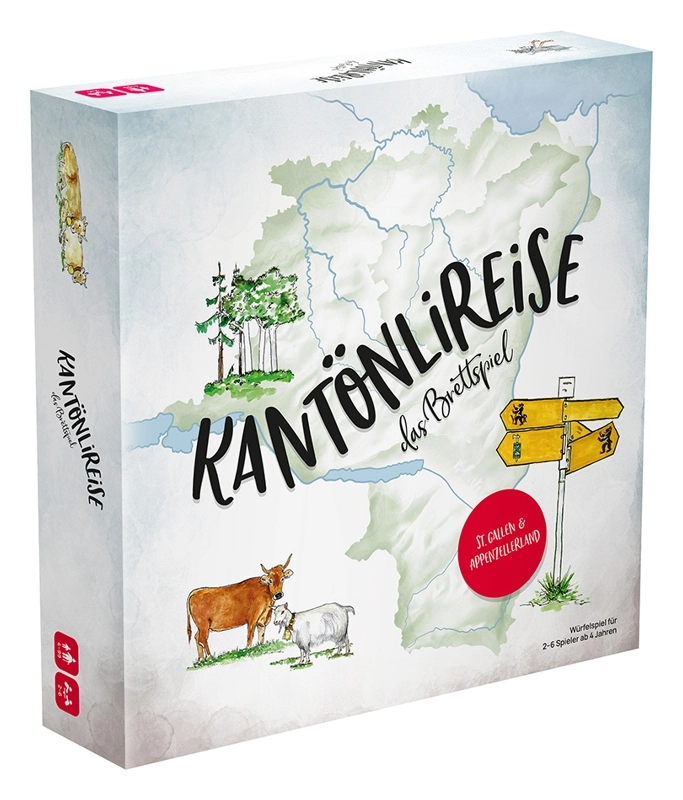 Kantönlireise das Brettspiel