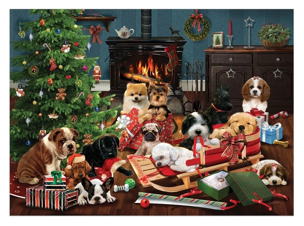 Christmas Puppies