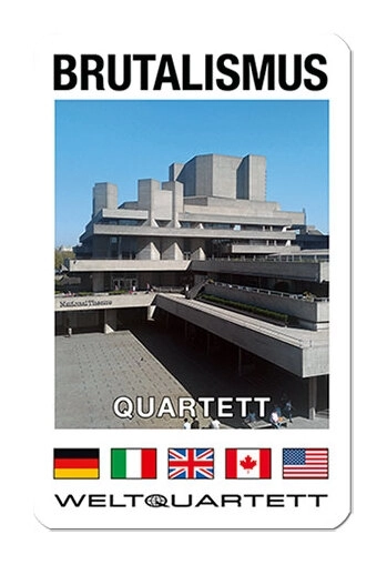 Brutalismus Quartett