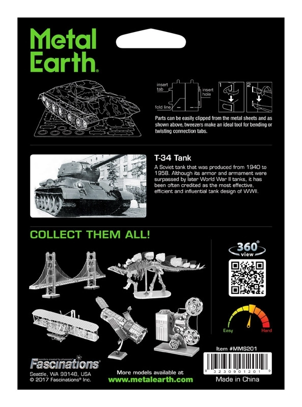 Metal Earth - T-34 Panzer