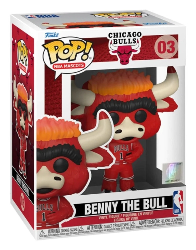 Funko POP! - NBA: Mascots - Chicago - Benny the Bull