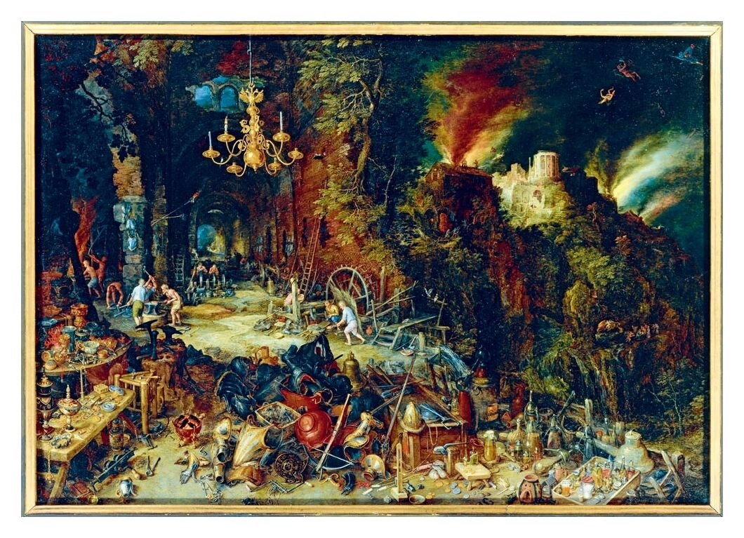 Allegory of Fire - 1608 - Jan Brueghel the Elder