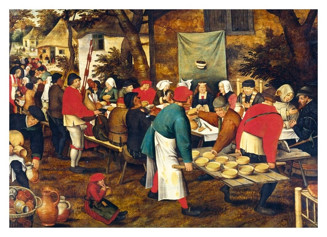 Peasant Wedding Feast - Pieter Brueghel the Younger