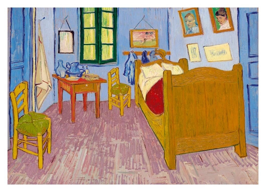 Bedroom in Arles - 1888 - Vincent Van Gogh