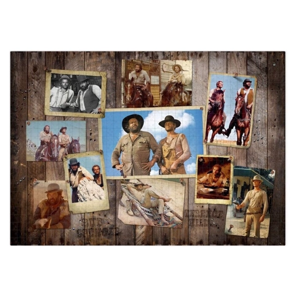 Bud Spencer & Terence Hill Puzzle Western Photo Wall