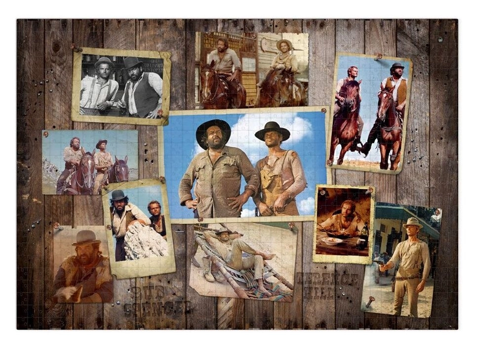 Bud Spencer & Terence Hill Puzzle Western Photo Wall