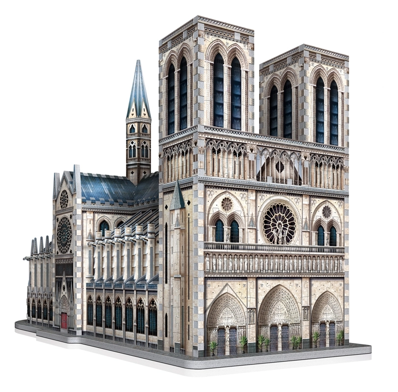 Notre-Dame - 3D Puzzle Wrebbit