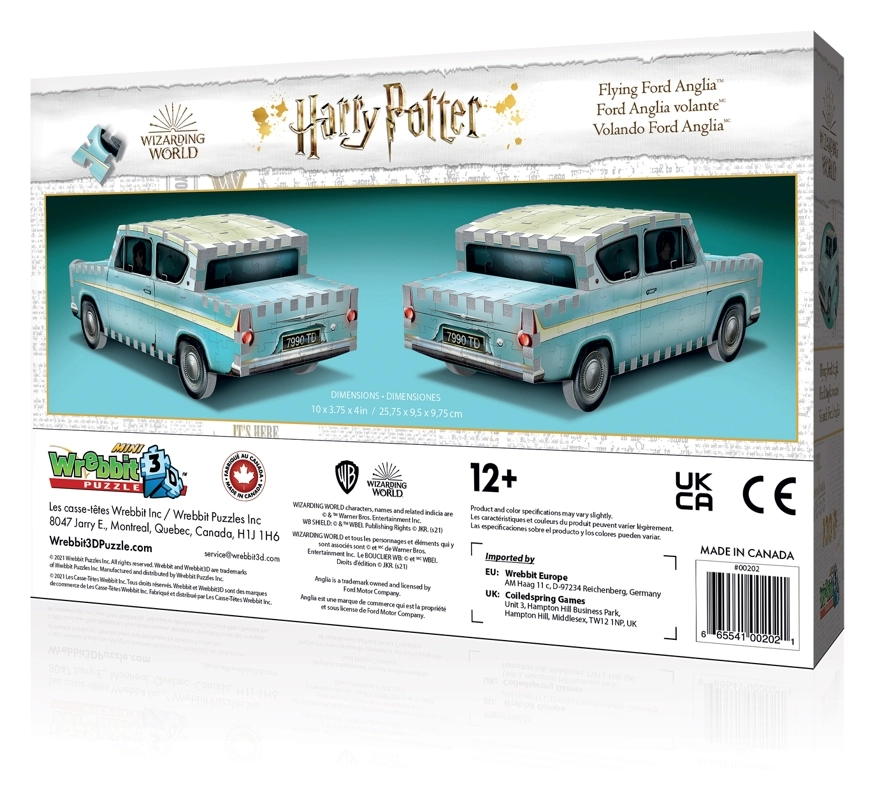 Ford Anglia - Harry Potter - 3D Puzzle