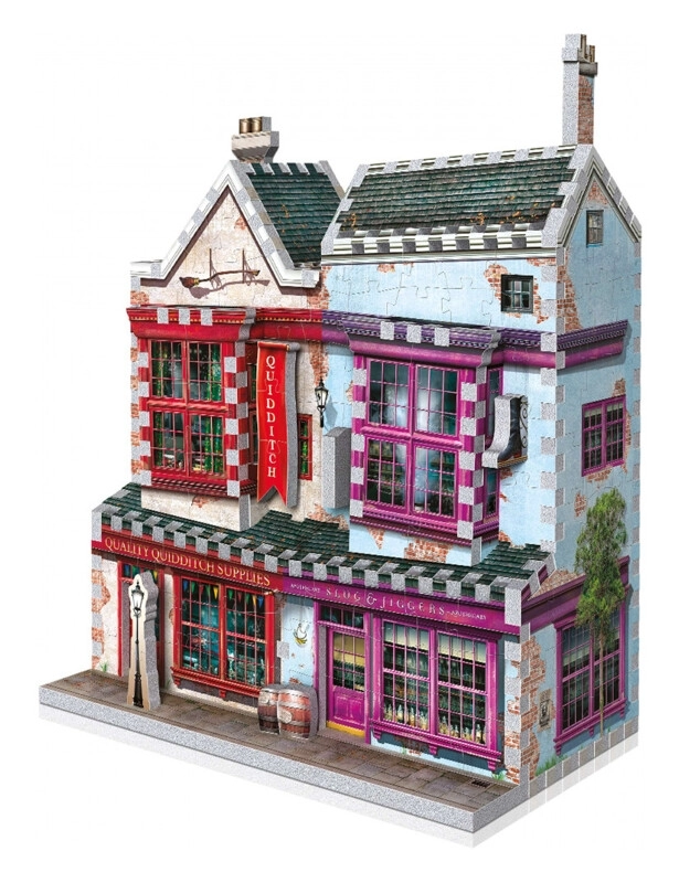 Qualitäts Quidditch Shop & Apotheke - Harry Potter - 3D Puzzle