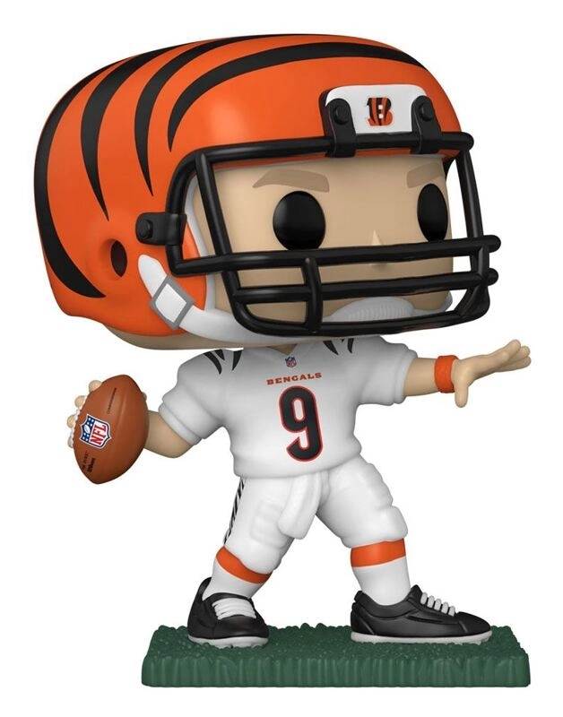 Funko POP! - NFL: Bengals- Joe Burrow (Away Uniform)