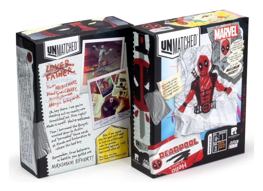 Unmatched Marvel Deadpool - EN