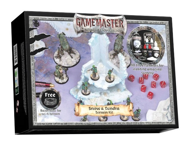 Gamemaster Snow & Tundra Terrain Kit