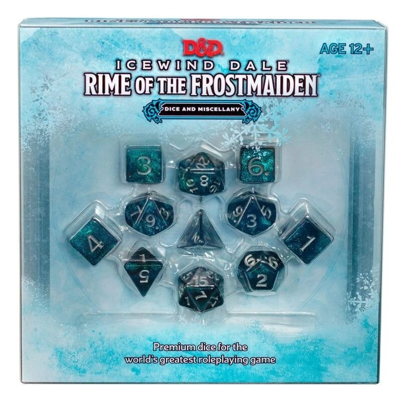 D&D Icewind Dale: Rime of the Frostmaiden Dice Set